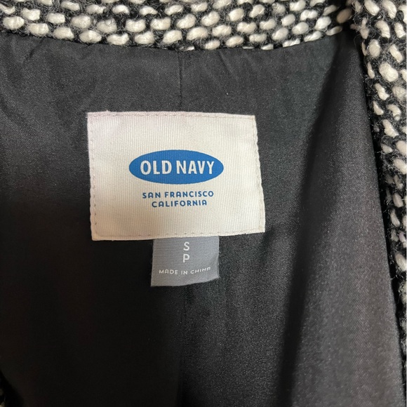 Cropped sleeves long blazer - Picture 2 of 4